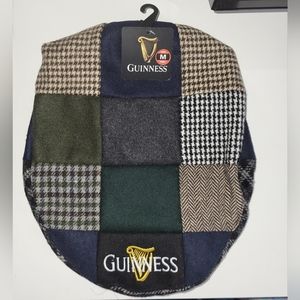Guinness Beer Patchwork Newsboy Cap